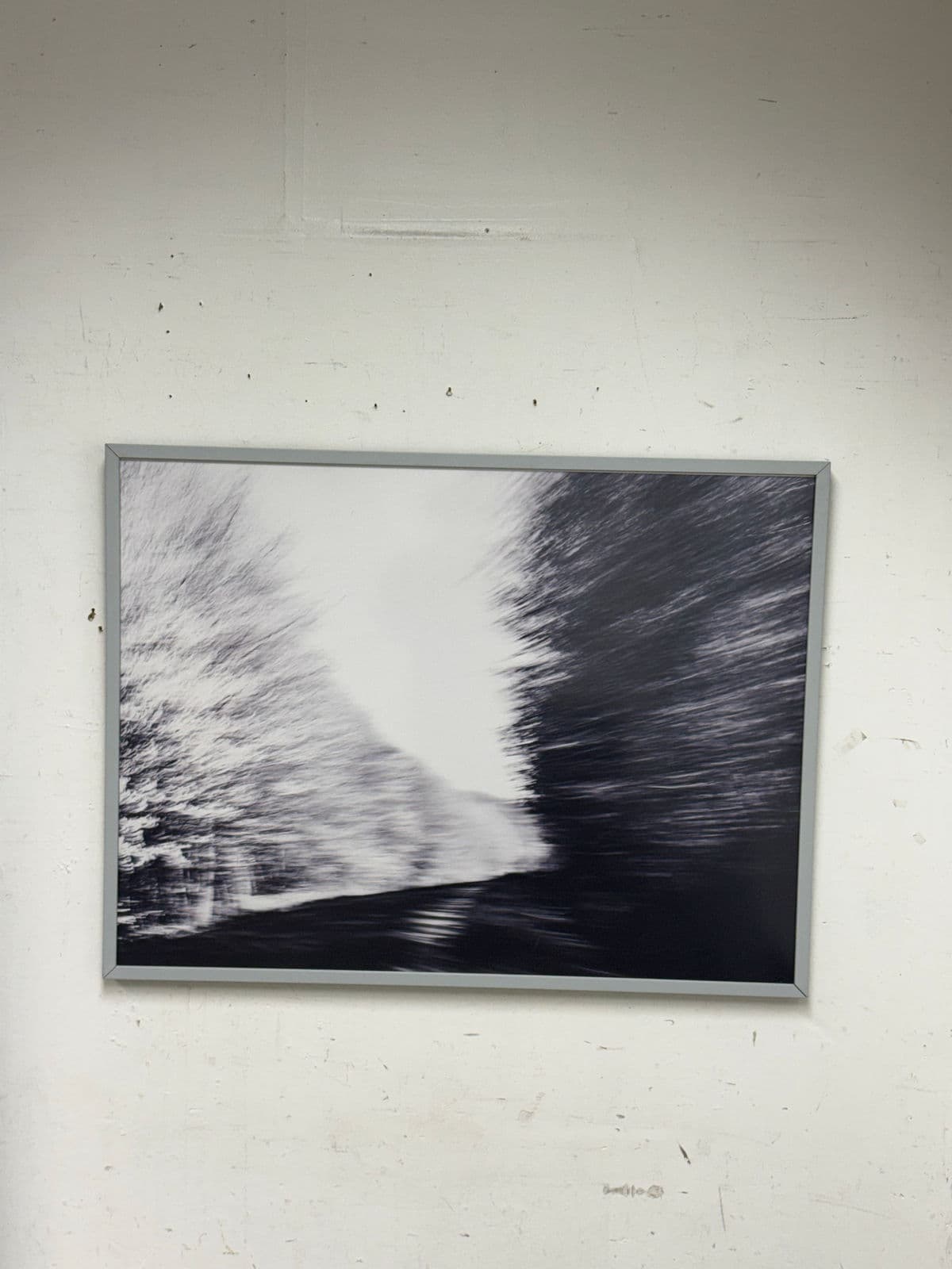 Abstract Tree Line Reproduction Print, Framed - Thumbnail 3