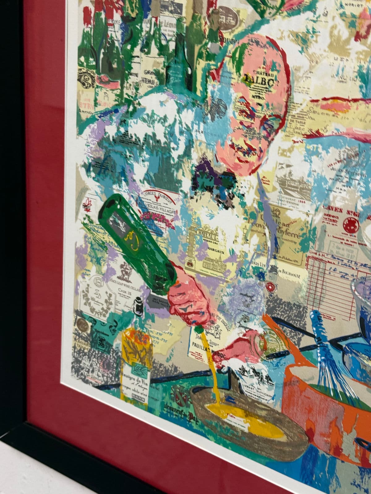 LeRoy Neiman International Cuisine Print, Framed - Thumbnail 10