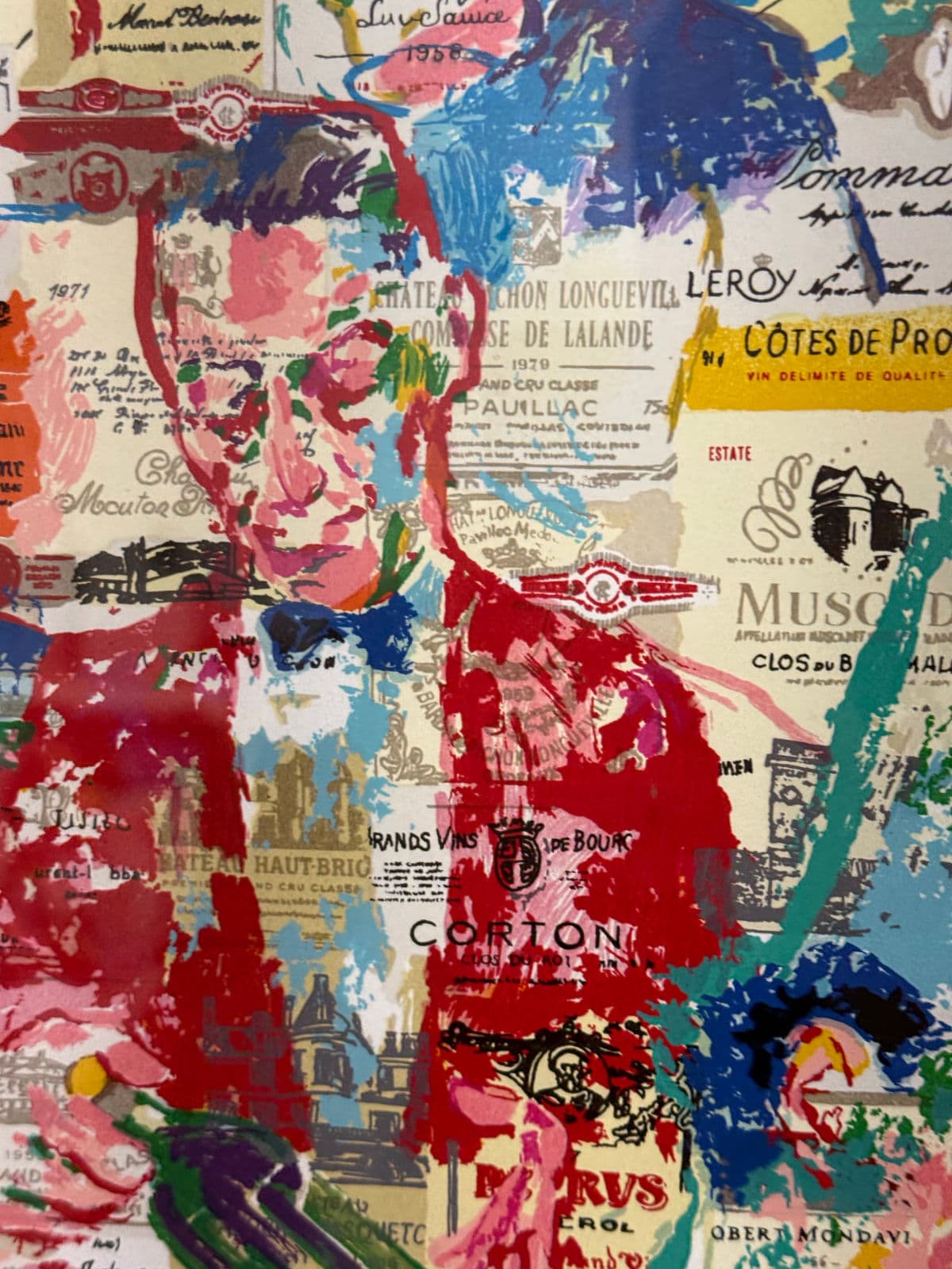 LeRoy Neiman International Cuisine Print, Framed - Thumbnail 6