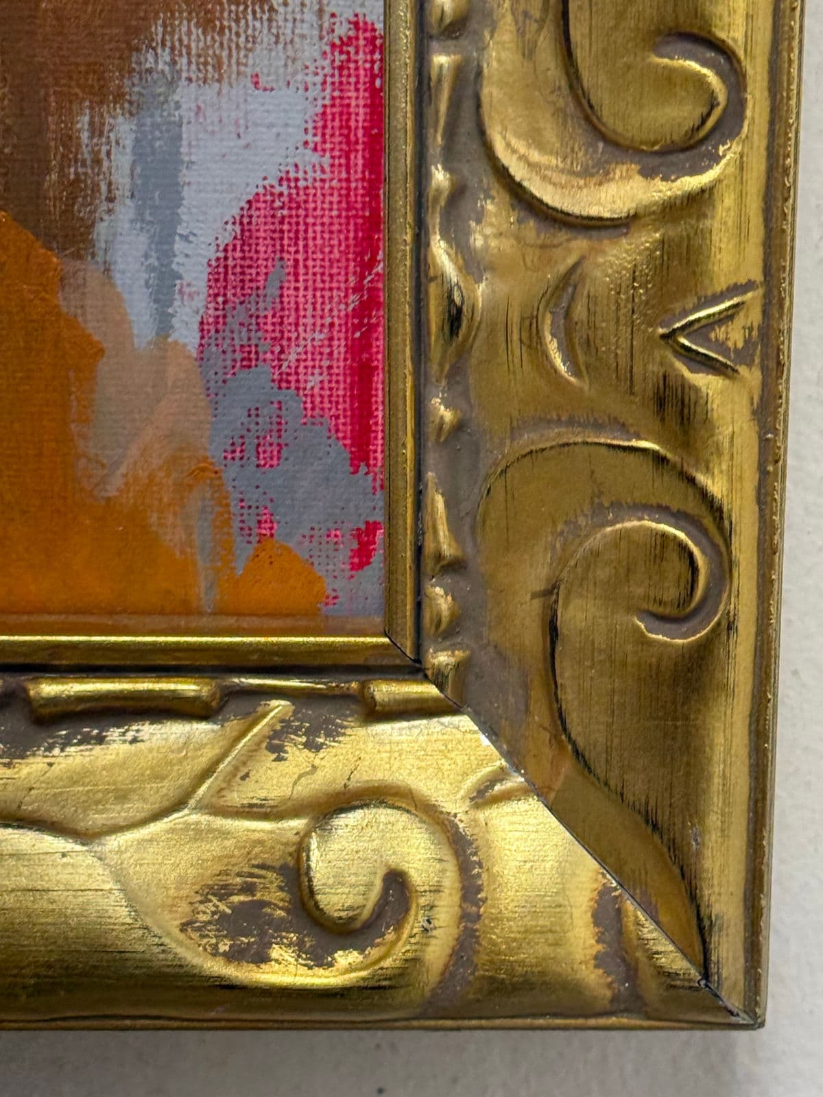 Impressionist Reproduction Artwork of Portrait of Young Girl, Framed - Thumbnail 6