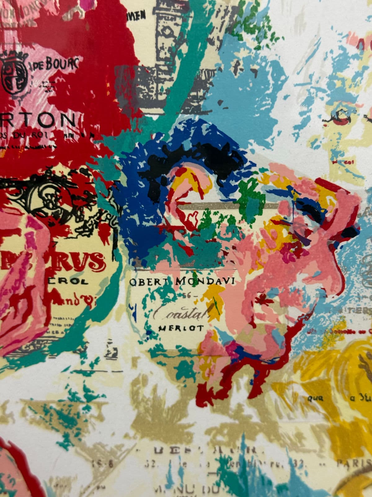 LeRoy Neiman International Cuisine Print, Framed - Thumbnail 8