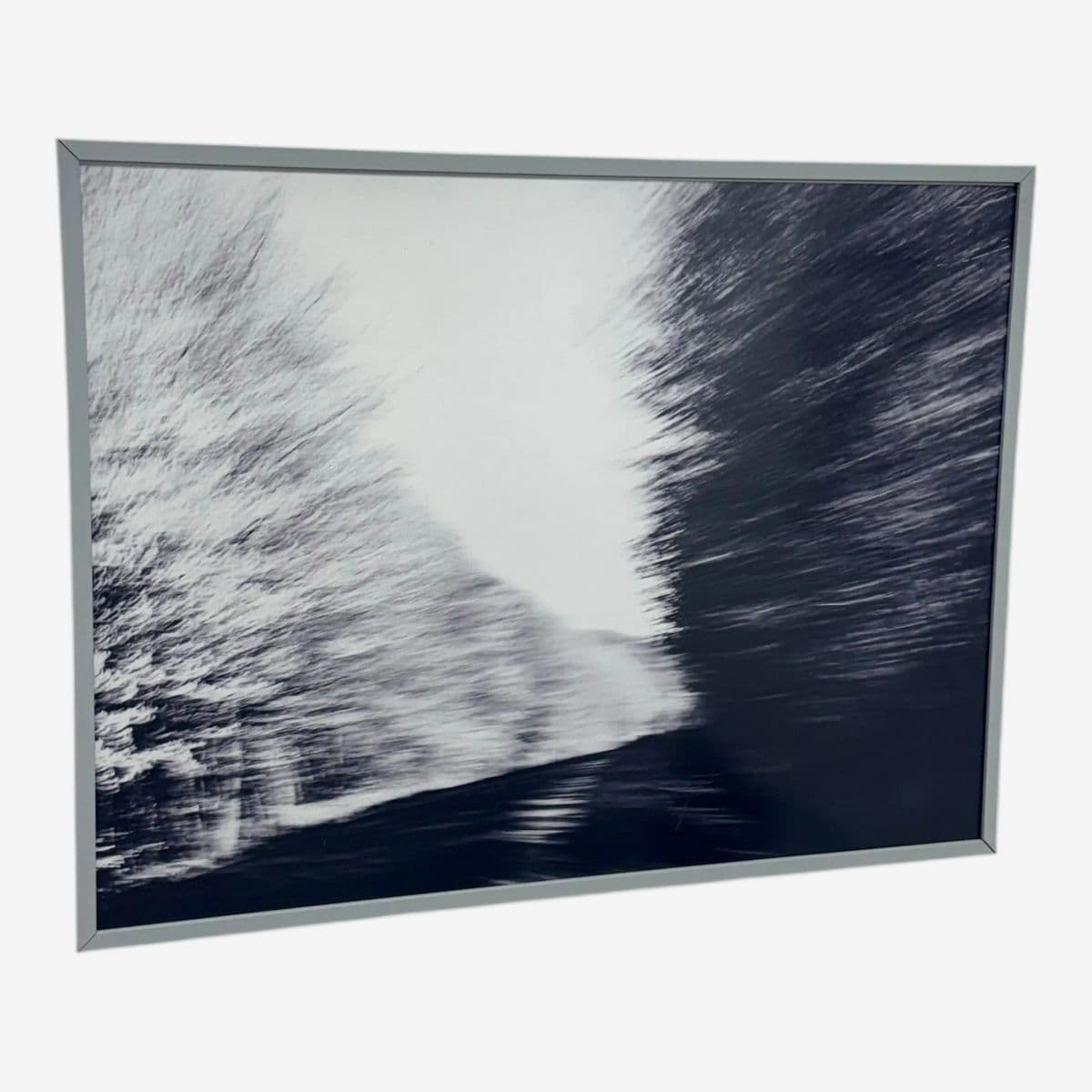 Abstract Tree Line Reproduction Print, Framed - Image 1