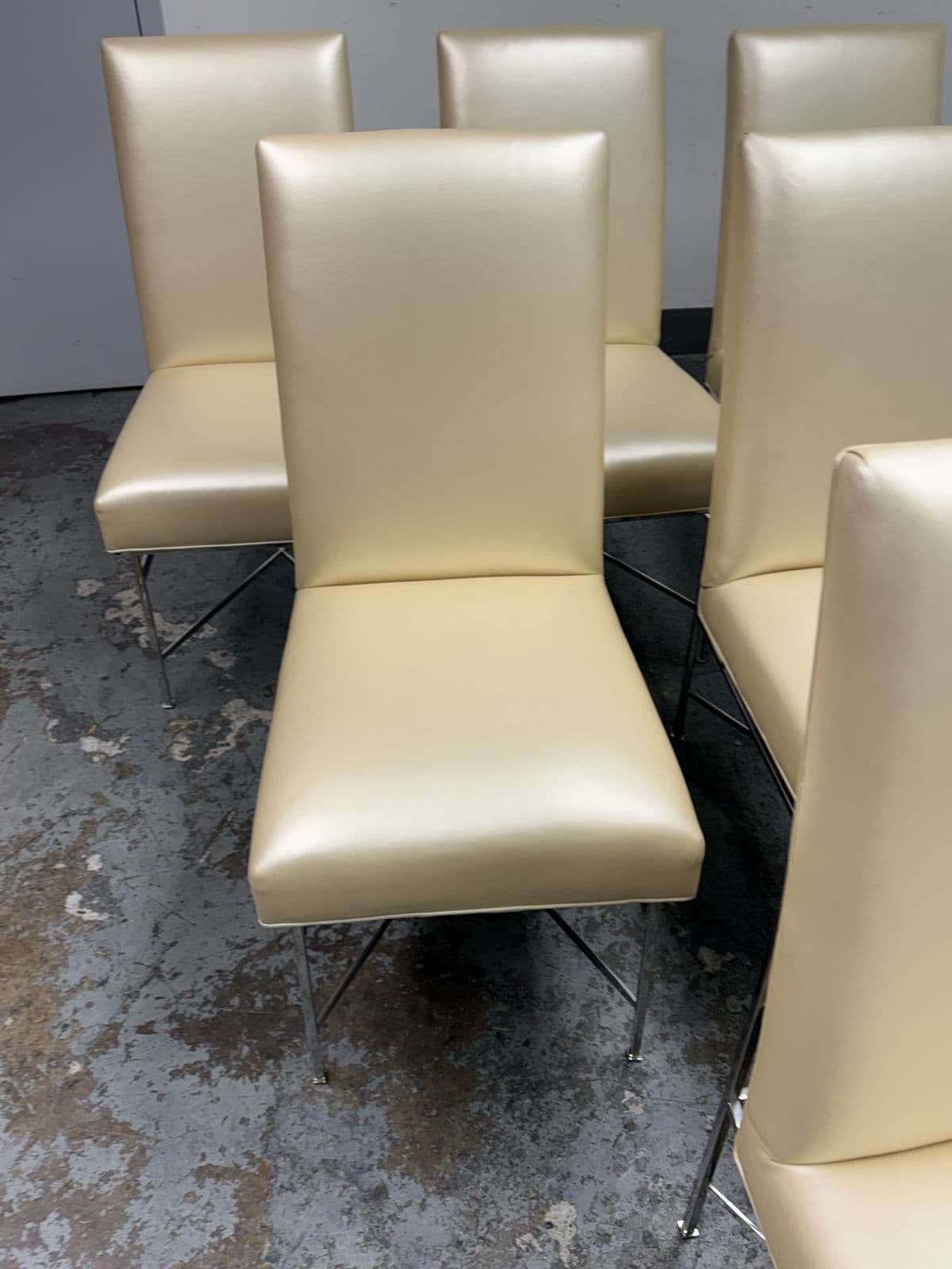 Michael Weiss for Vanguard Boswell Side Chairs, Set of Six - Thumbnail 4