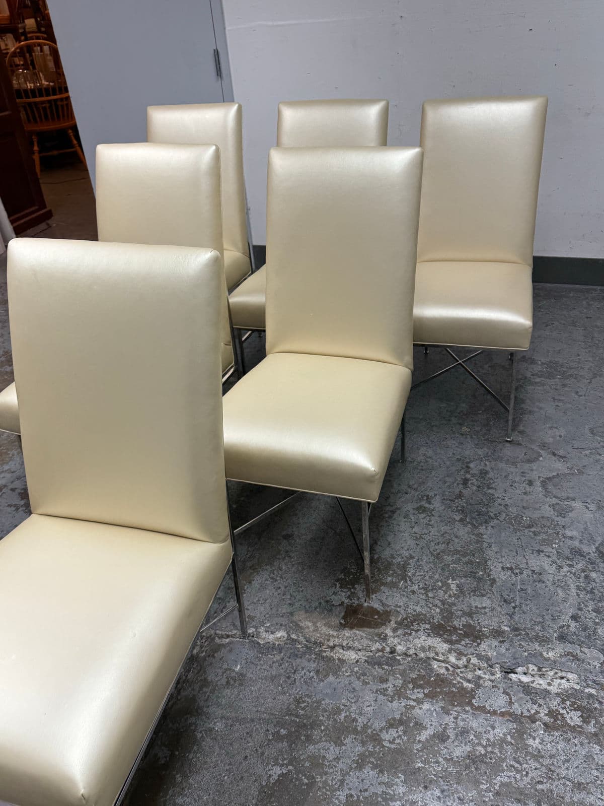 Michael Weiss for Vanguard Boswell Side Chairs, Set of Six - Thumbnail 11