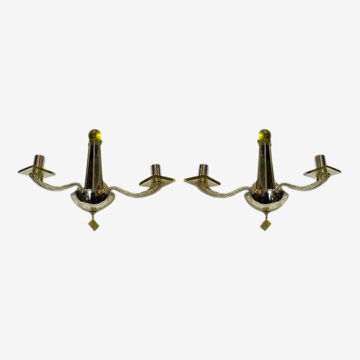 Donghia Stellare Collection Wall Sconces, Pair - Image 1