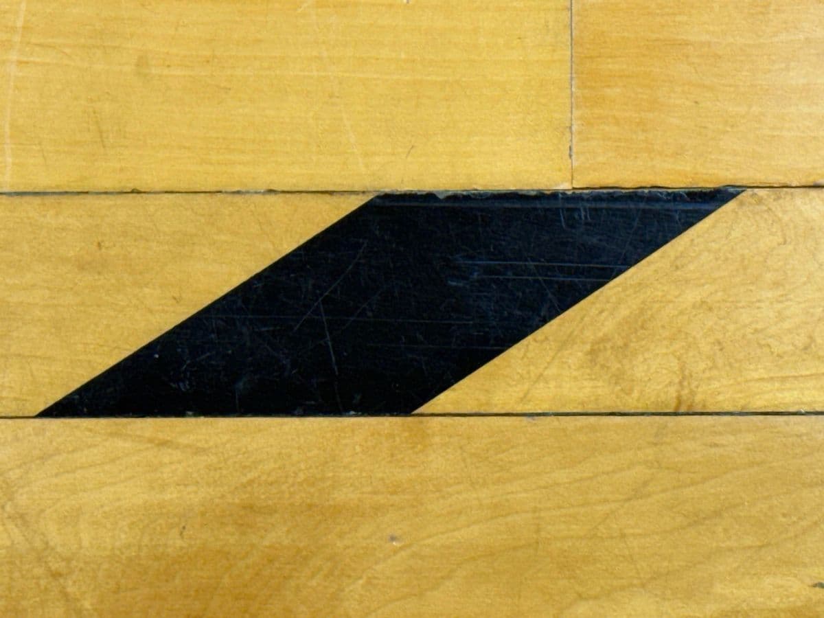 Reclaimed Wood From Gym Floor Coffee Table - Thumbnail 11