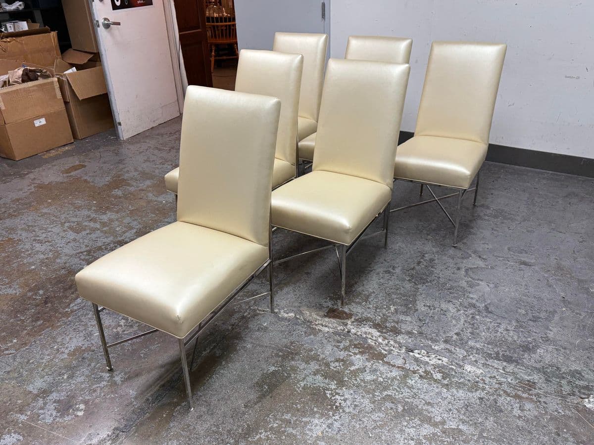 Michael Weiss for Vanguard Boswell Side Chairs, Set of Six - Thumbnail 8