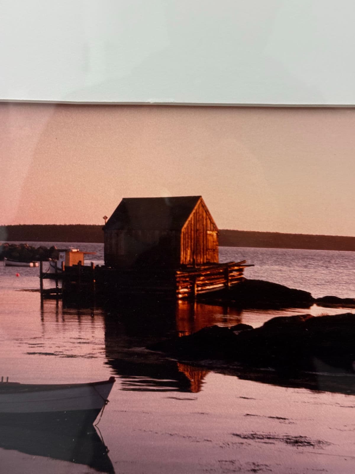 Blue Rocks Fishing Cabin Lunenburg, Nova Scotia Photograph, Framed - Thumbnail 12