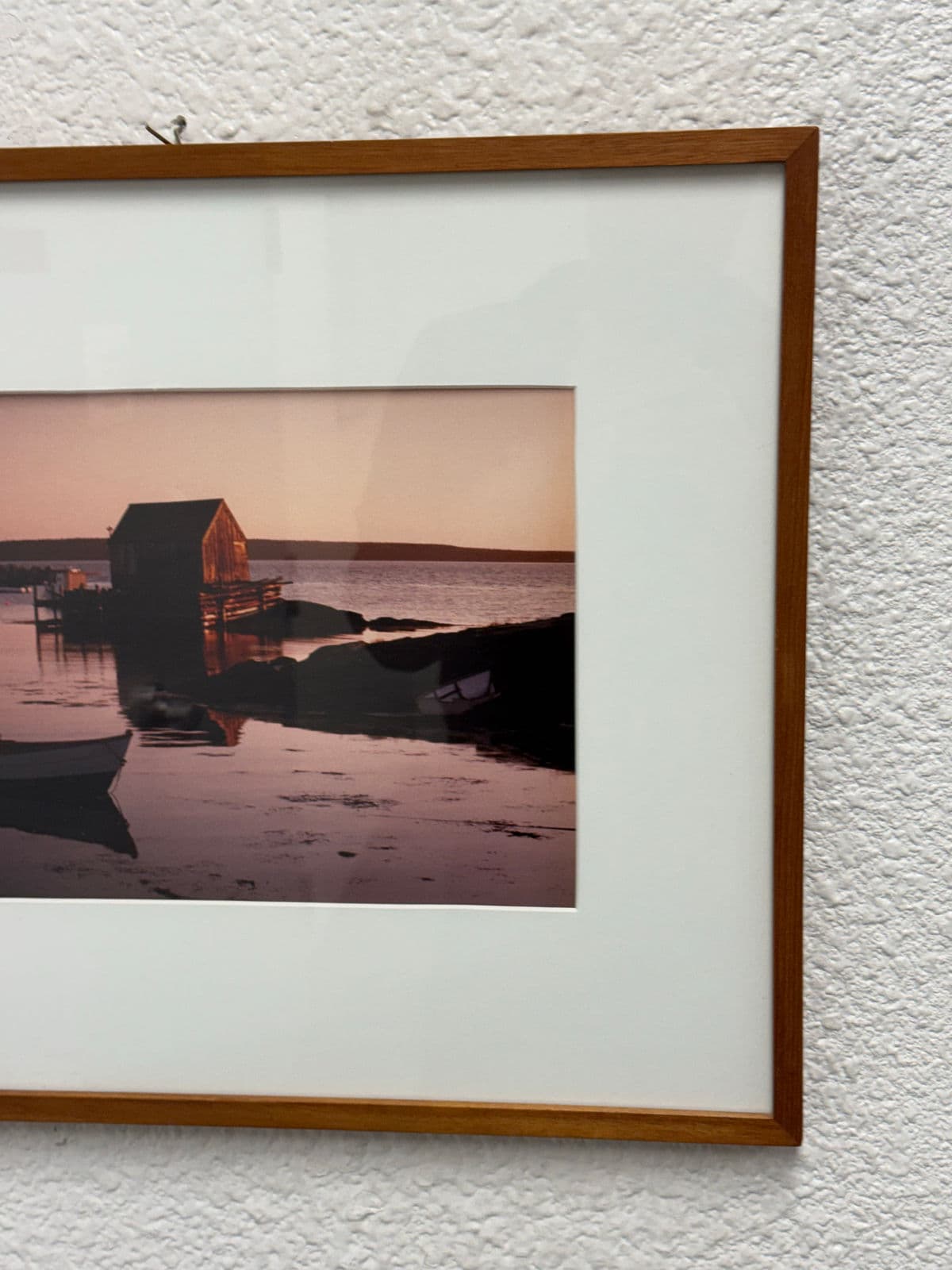 Blue Rocks Fishing Cabin Lunenburg, Nova Scotia Photograph, Framed - Thumbnail 4