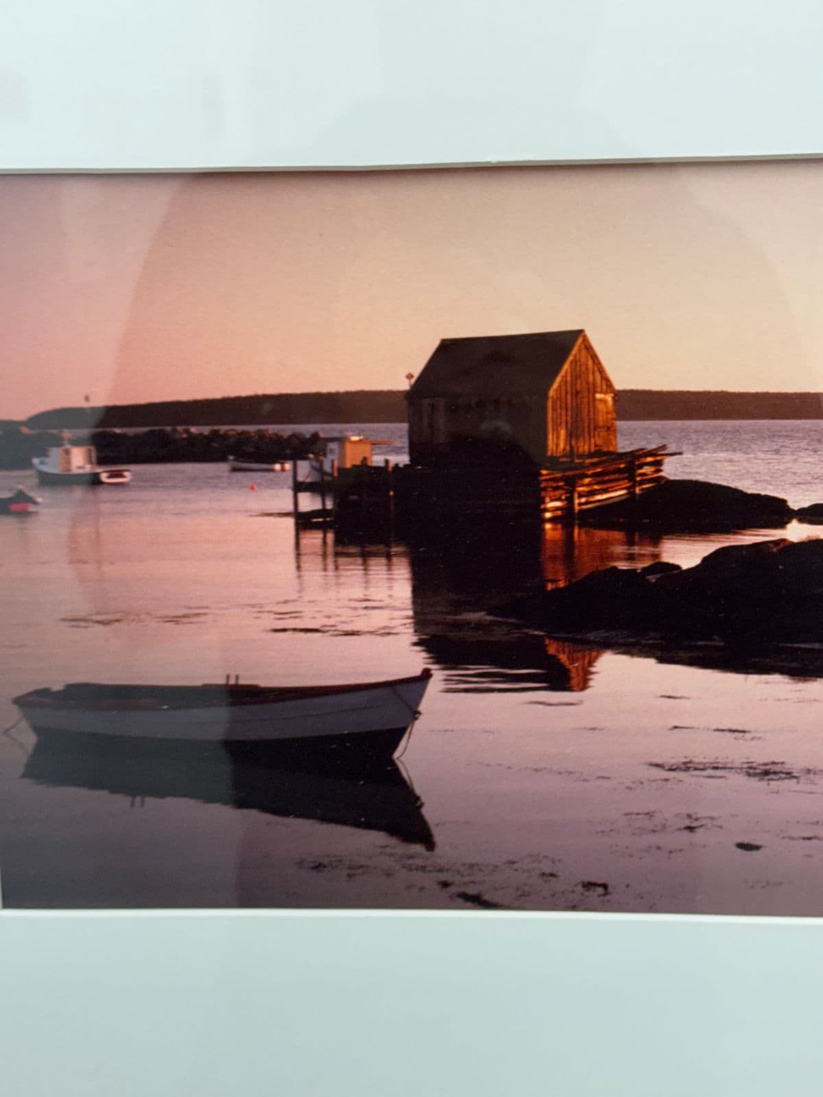 Blue Rocks Fishing Cabin Lunenburg, Nova Scotia Photograph, Framed - Thumbnail 7