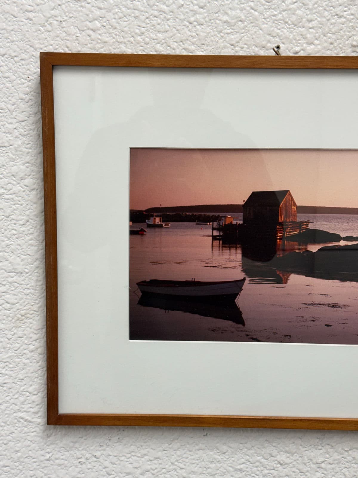 Blue Rocks Fishing Cabin Lunenburg, Nova Scotia Photograph, Framed - Thumbnail 3