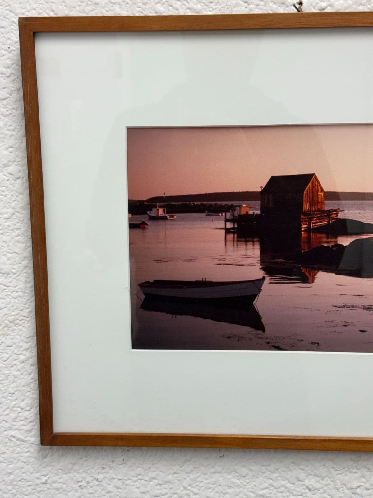 Blue Rocks Fishing Cabin Lunenburg, Nova Scotia Photograph, Framed - Thumbnail 8