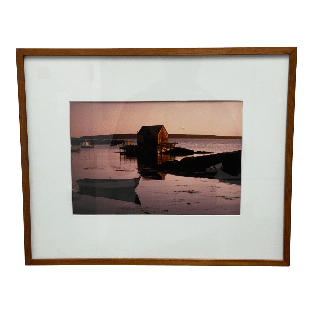 Blue Rocks Fishing Cabin Lunenburg, Nova Scotia Photograph, Framed - Thumbnail 2
