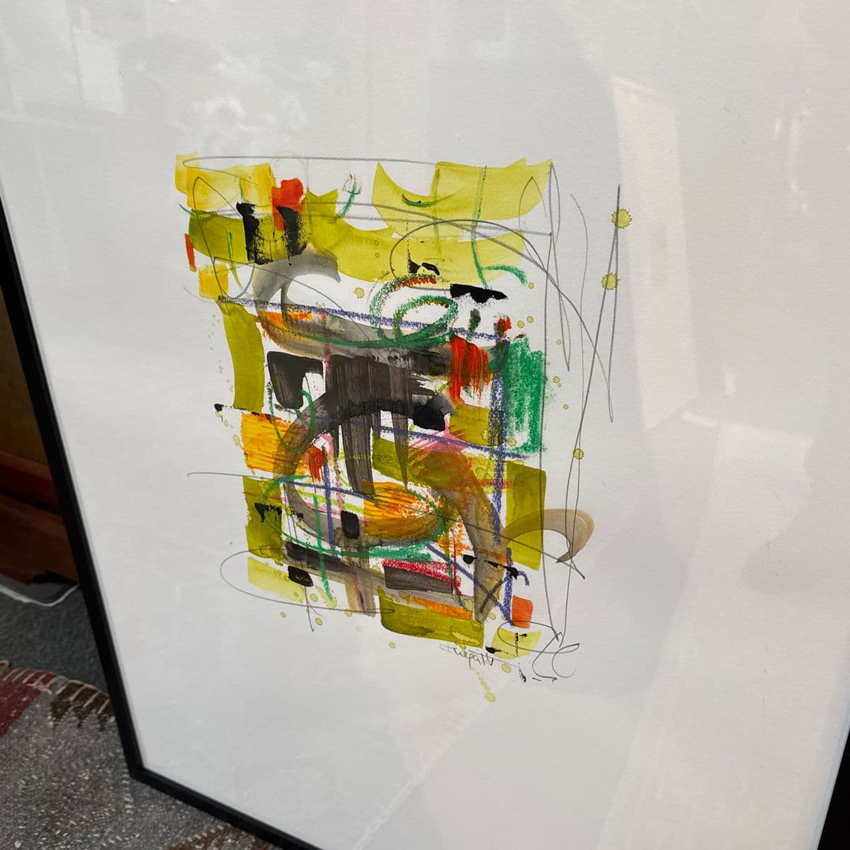 Isabel Wyatt "Hip Hop" Original Painting, Signed - Thumbnail 6