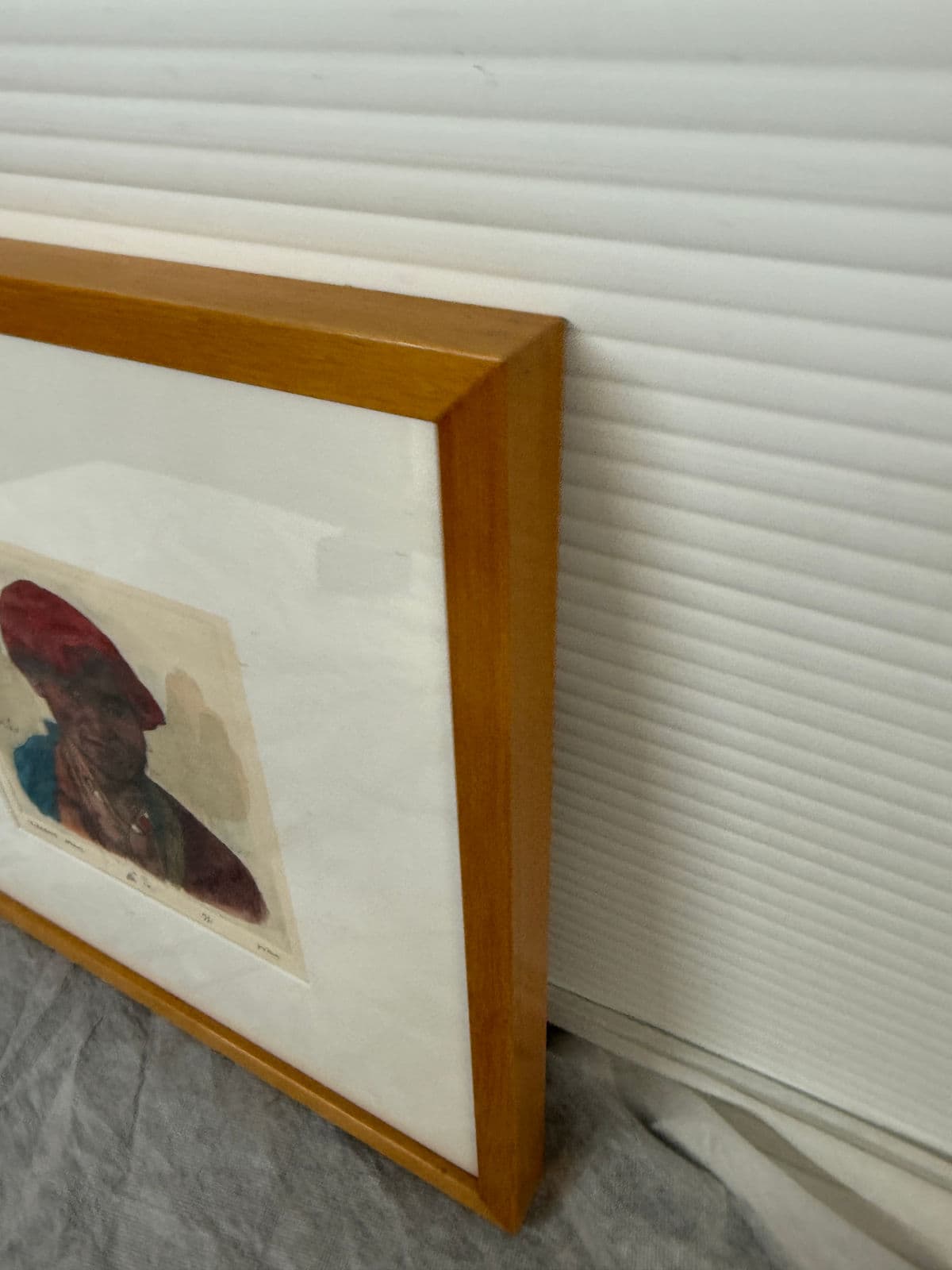 Artist Proof Artwork "Tibetan Man", Signed + Framed - Thumbnail 10