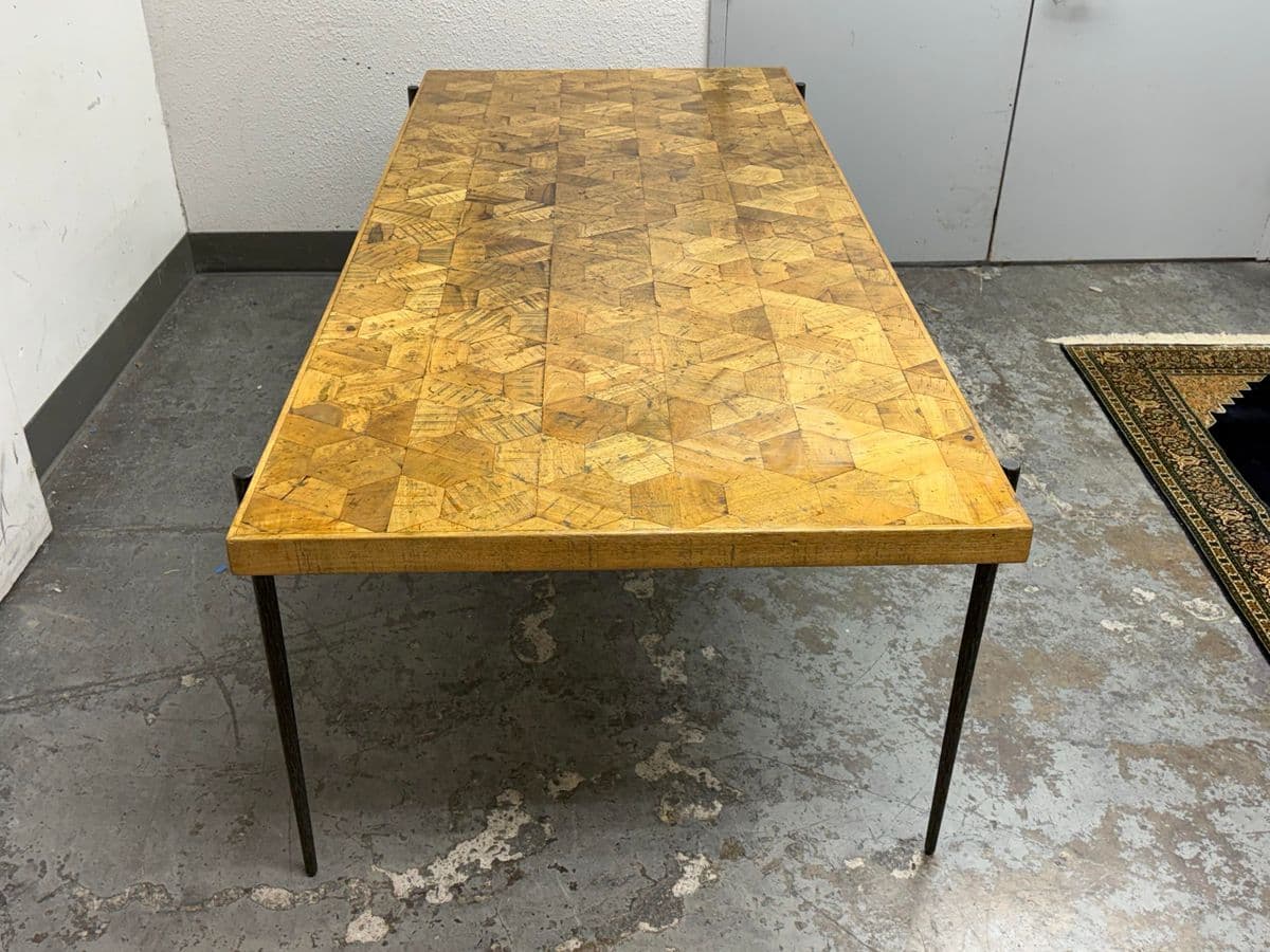 Karina Living Myla Mango Wood Dining Table - Thumbnail 8