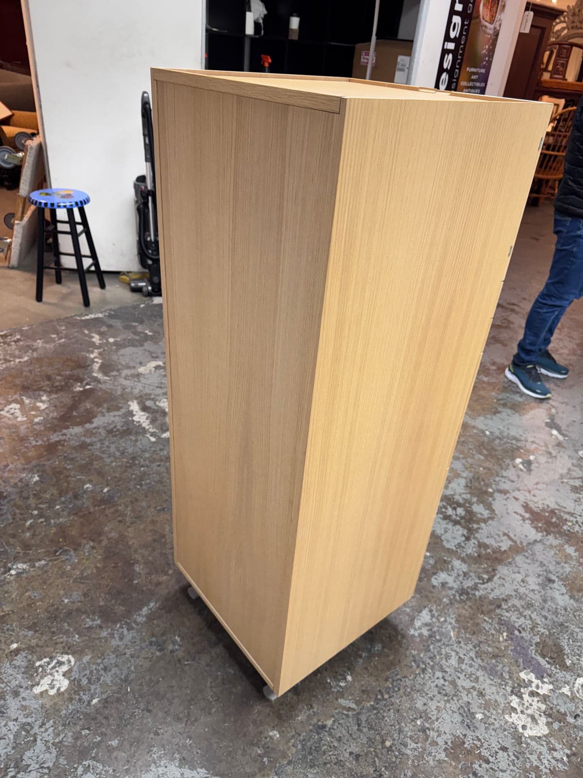 Jesse Oak Wood Jewelry Chest of Drawers - Thumbnail 9