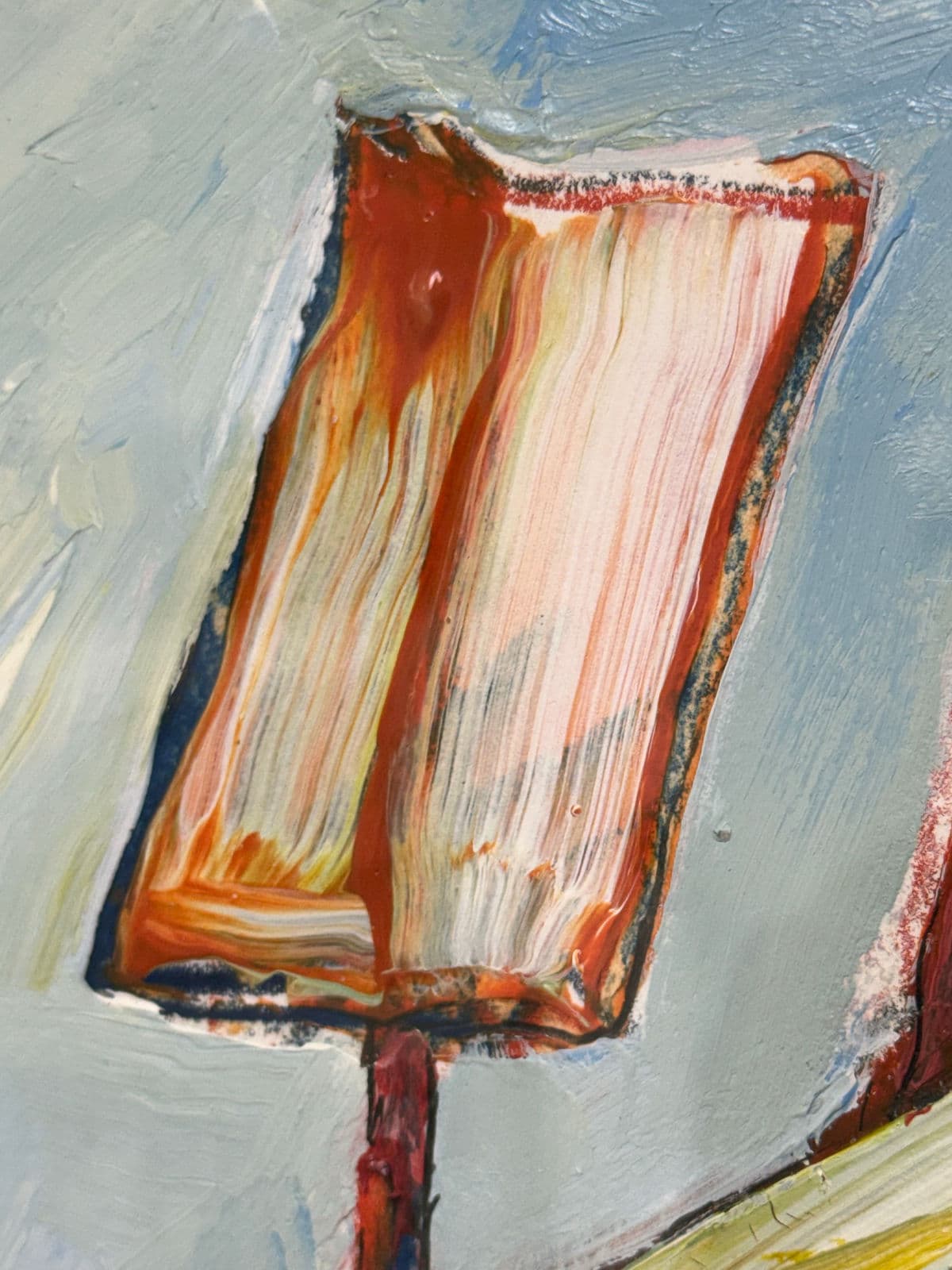 Circa 1995 Albert Smith Custom Abstract, Framed - Thumbnail 5