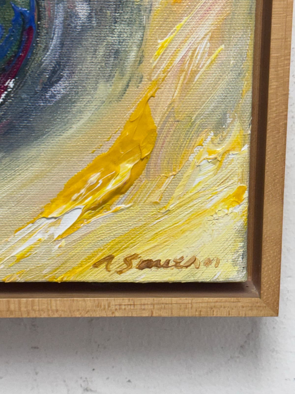 Circa 2001 Albert Smith Abstract Teapot, Framed - Thumbnail 5