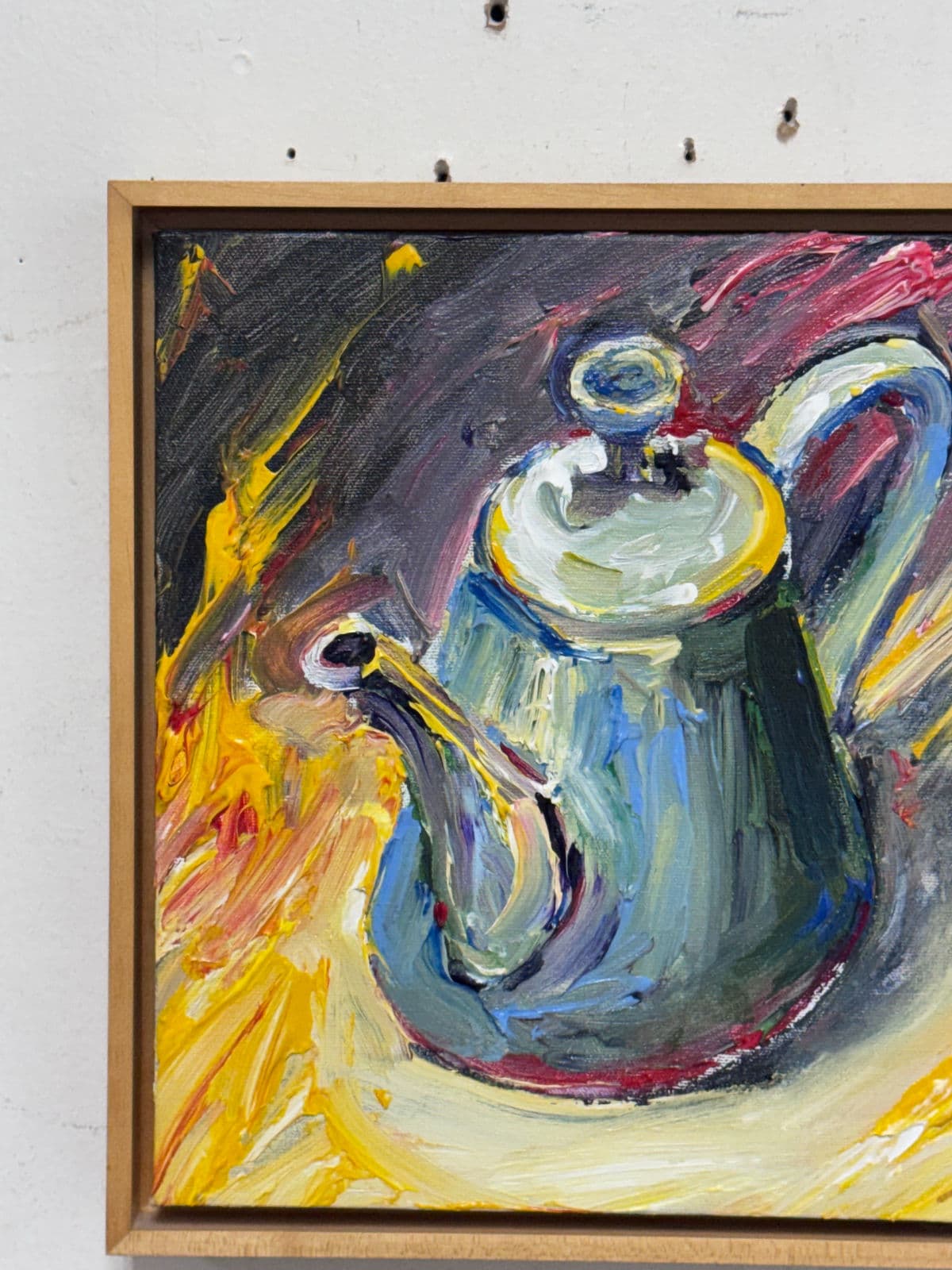 Circa 2001 Albert Smith Abstract Teapot, Framed - Thumbnail 9