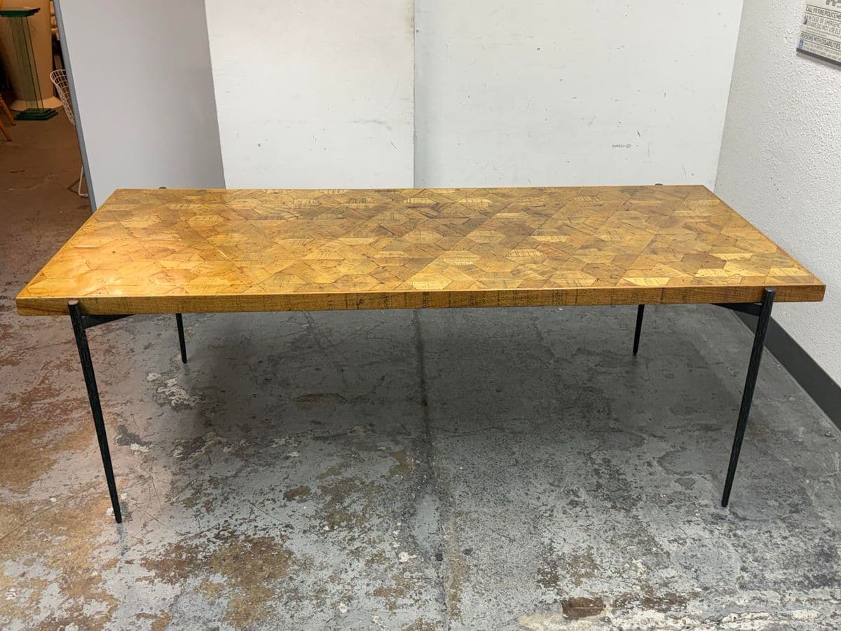 Karina Living Myla Mango Wood Dining Table - Thumbnail 5