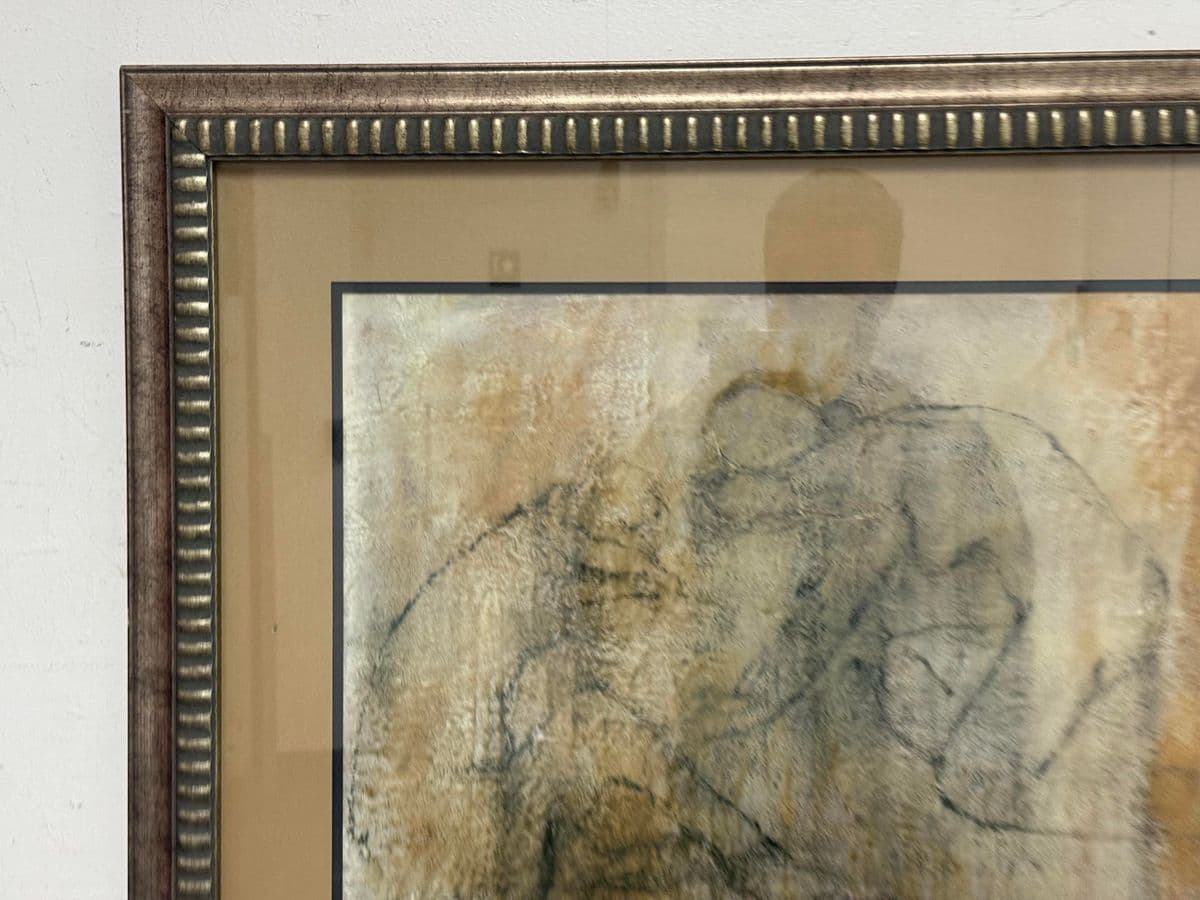 P. Forte Signed Original Painting, Framed - Thumbnail 5