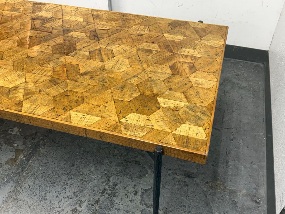 Karina Living Myla Mango Wood Dining Table - Thumbnail 7