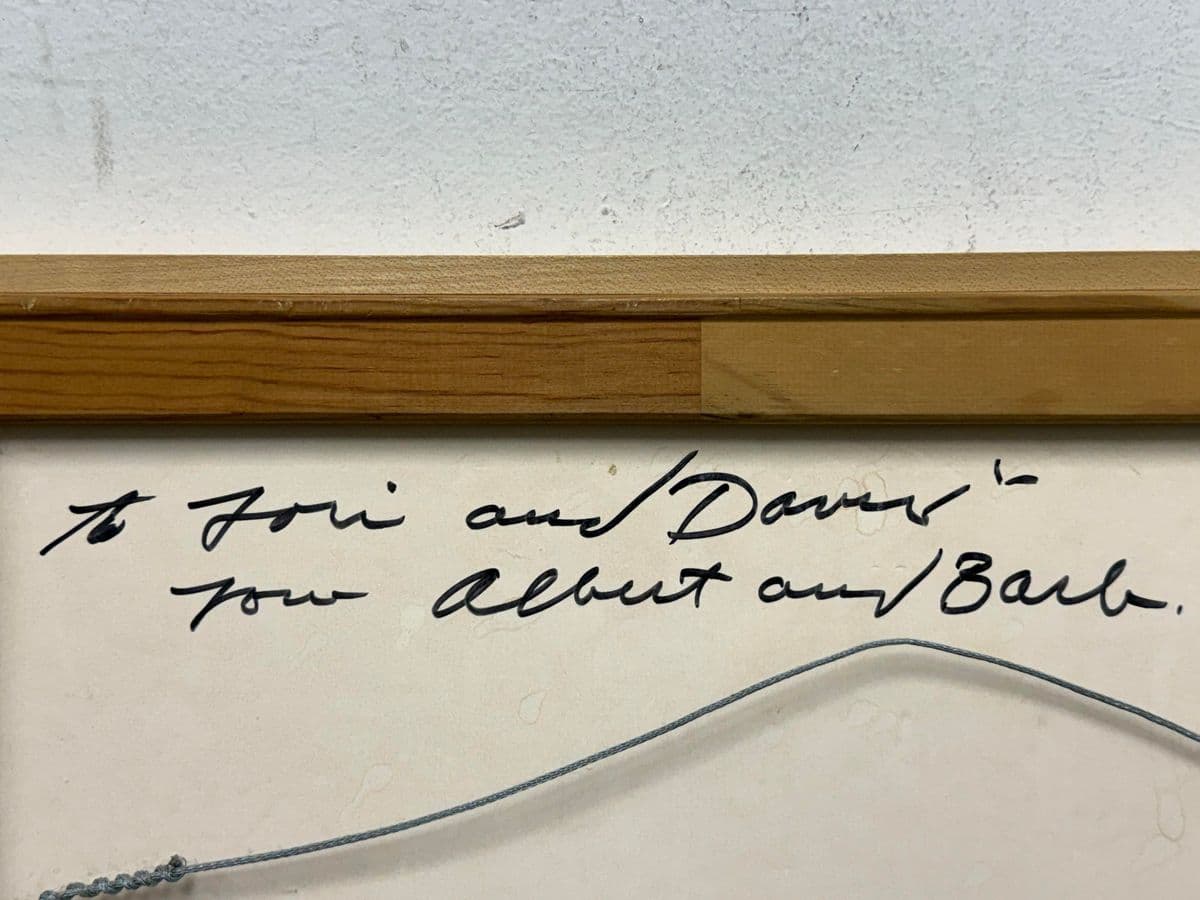 Circa 1995 Albert Smith Custom Abstract, Framed - Thumbnail 13