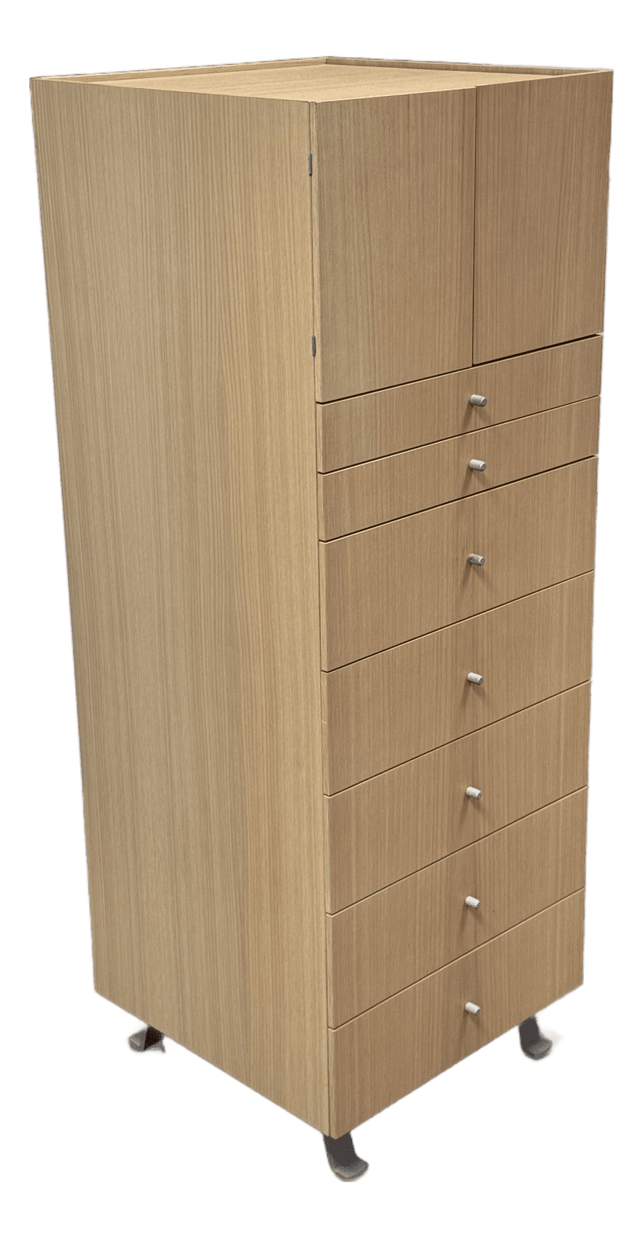 Jesse Oak Wood Jewelry Chest of Drawers - Thumbnail 2