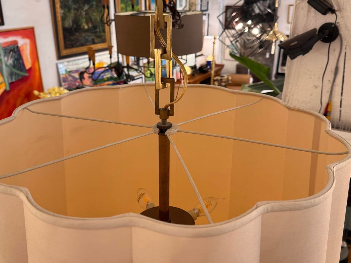 Barbara Barry for Visual Comfort Scallop Pendant, Large - Thumbnail 5