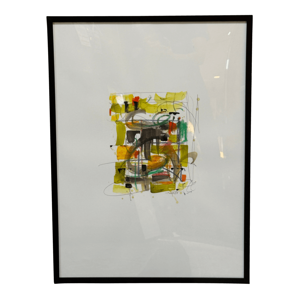 Isabel Wyatt "Hip Hop" Original Painting, Signed - Thumbnail 2