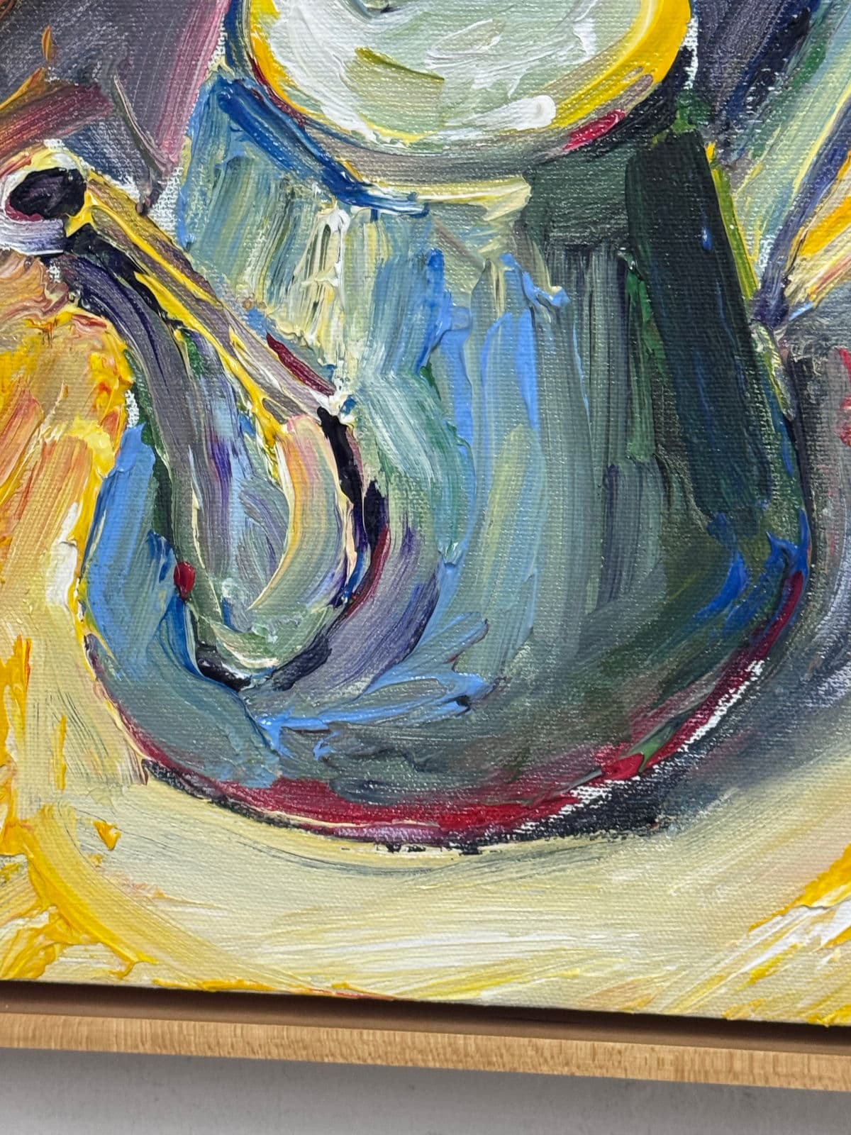 Circa 2001 Albert Smith Abstract Teapot, Framed - Thumbnail 12