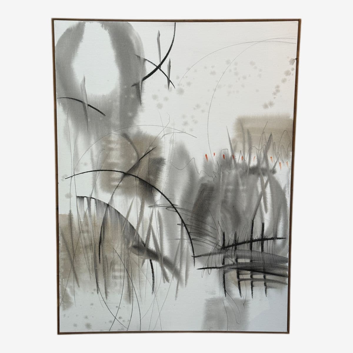 Isabel Wyatt "Riverwalk" Original Painting, Signed - Image 1