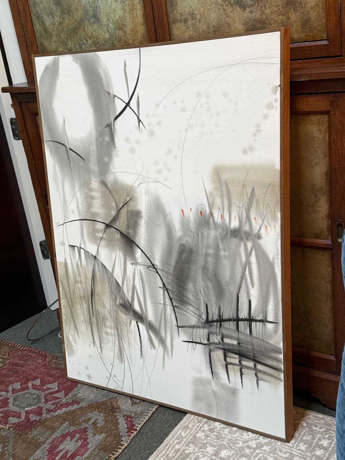 Isabel Wyatt "Riverwalk" Original Painting, Signed - Thumbnail 3