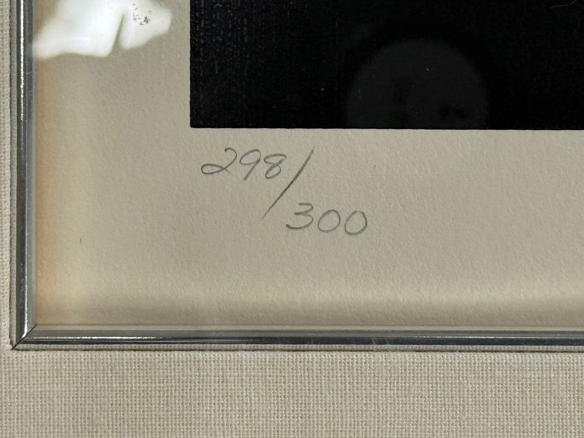 Circa 1977 Erté "Beauty and the Beast" Seriagraph, Framed - Thumbnail 13