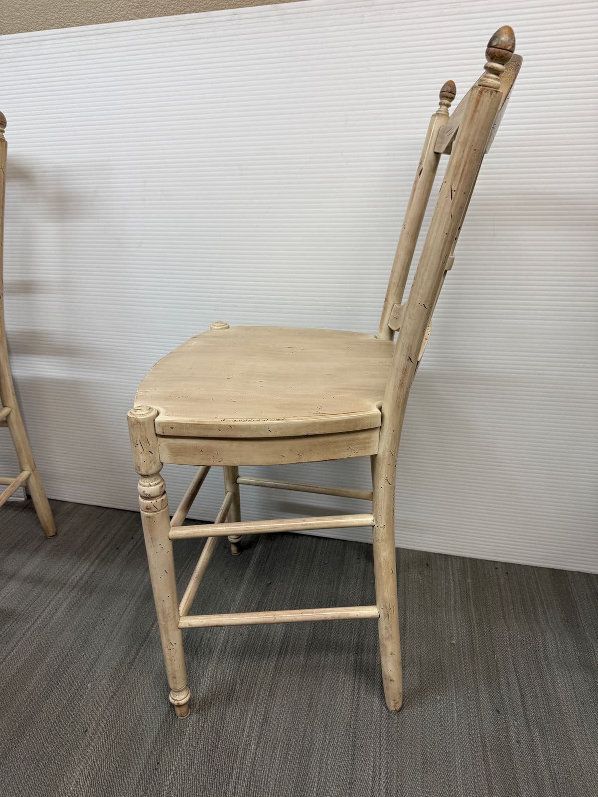 Sunrise Home French Provincial Counter Stools, Set of Four - Thumbnail 4