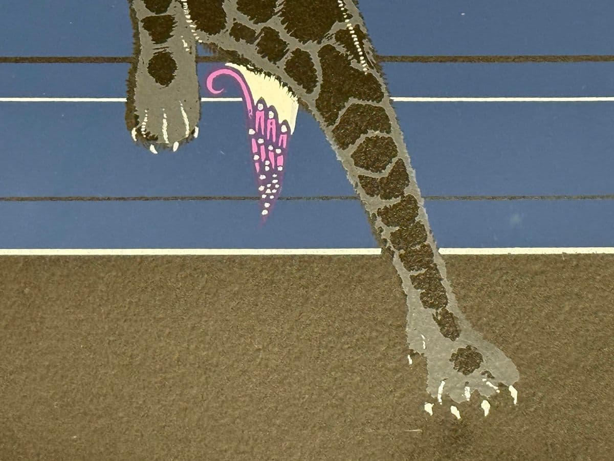 Circa 1977 Erté "Beauty and the Beast" Seriagraph, Framed - Thumbnail 10