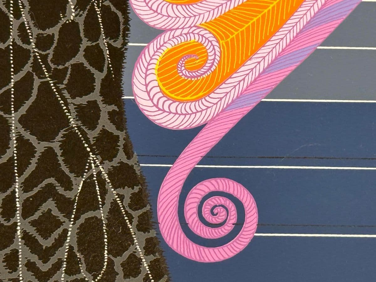 Circa 1977 Erté "Beauty and the Beast" Seriagraph, Framed - Thumbnail 8