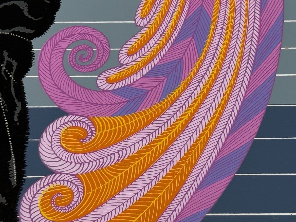 Circa 1977 Erté "Beauty and the Beast" Seriagraph, Framed - Thumbnail 9