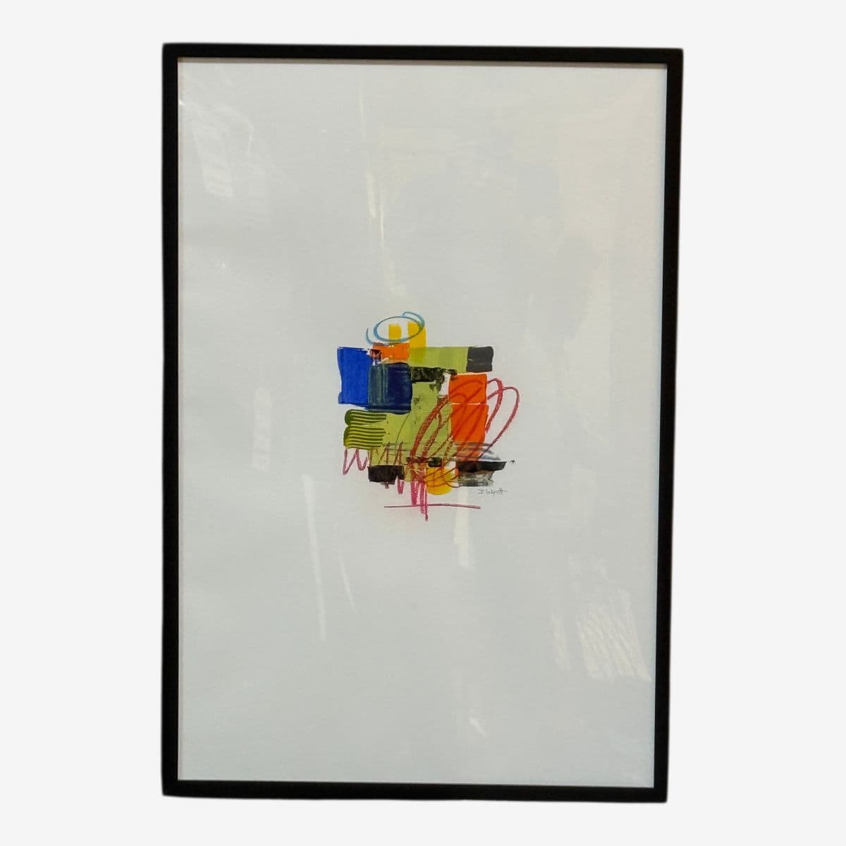 Isabel Wyatt "Zippy" Original Painting, Signed - Image 1