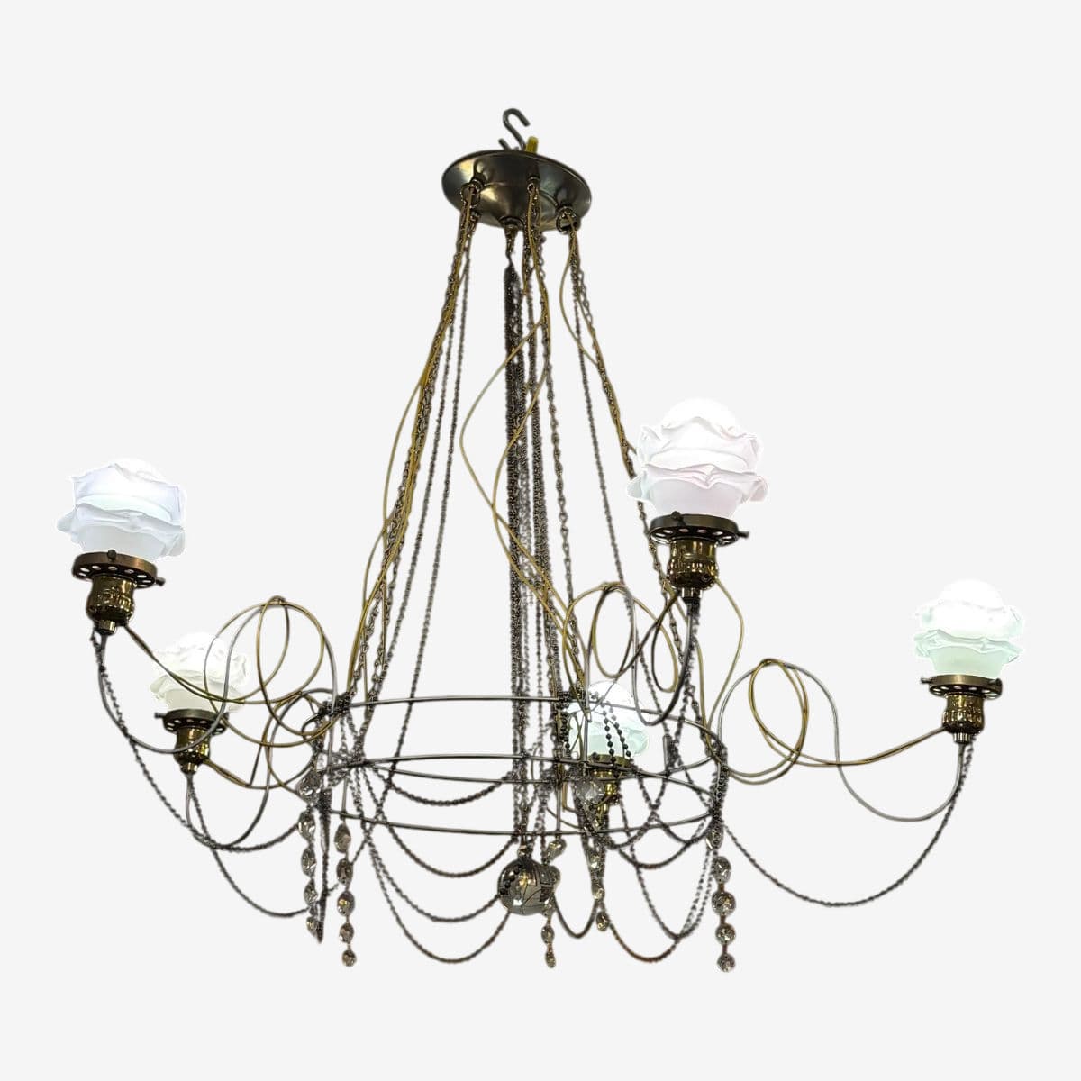 Jim Misner Lighting Custom Five Light Chandelier - Image 1
