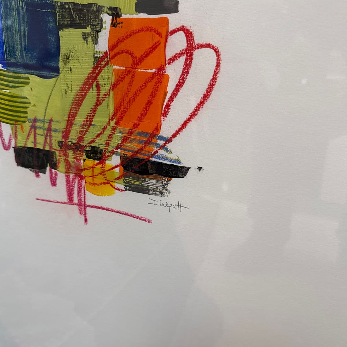 Isabel Wyatt "Zippy" Original Painting, Signed - Thumbnail 6