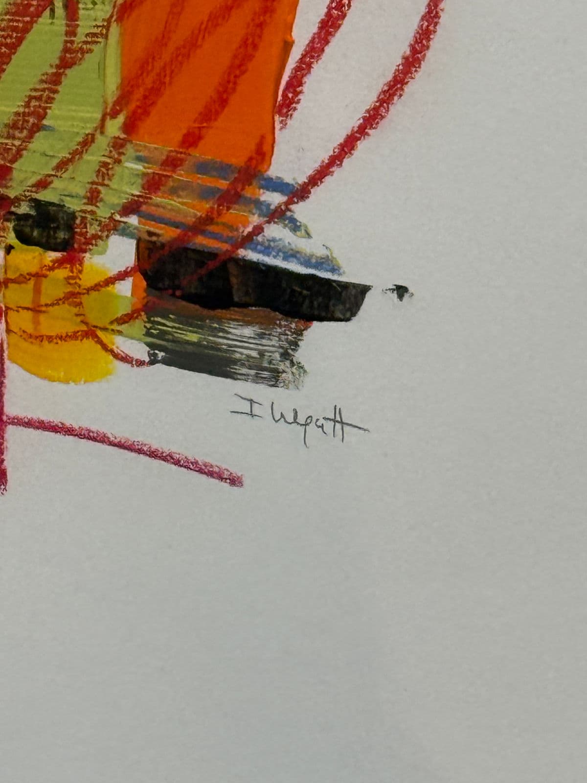 Isabel Wyatt "Zippy" Original Painting, Signed - Thumbnail 5