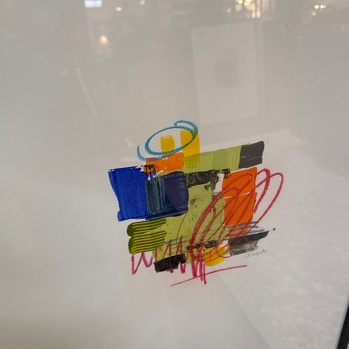 Isabel Wyatt "Zippy" Original Painting, Signed - Thumbnail 13