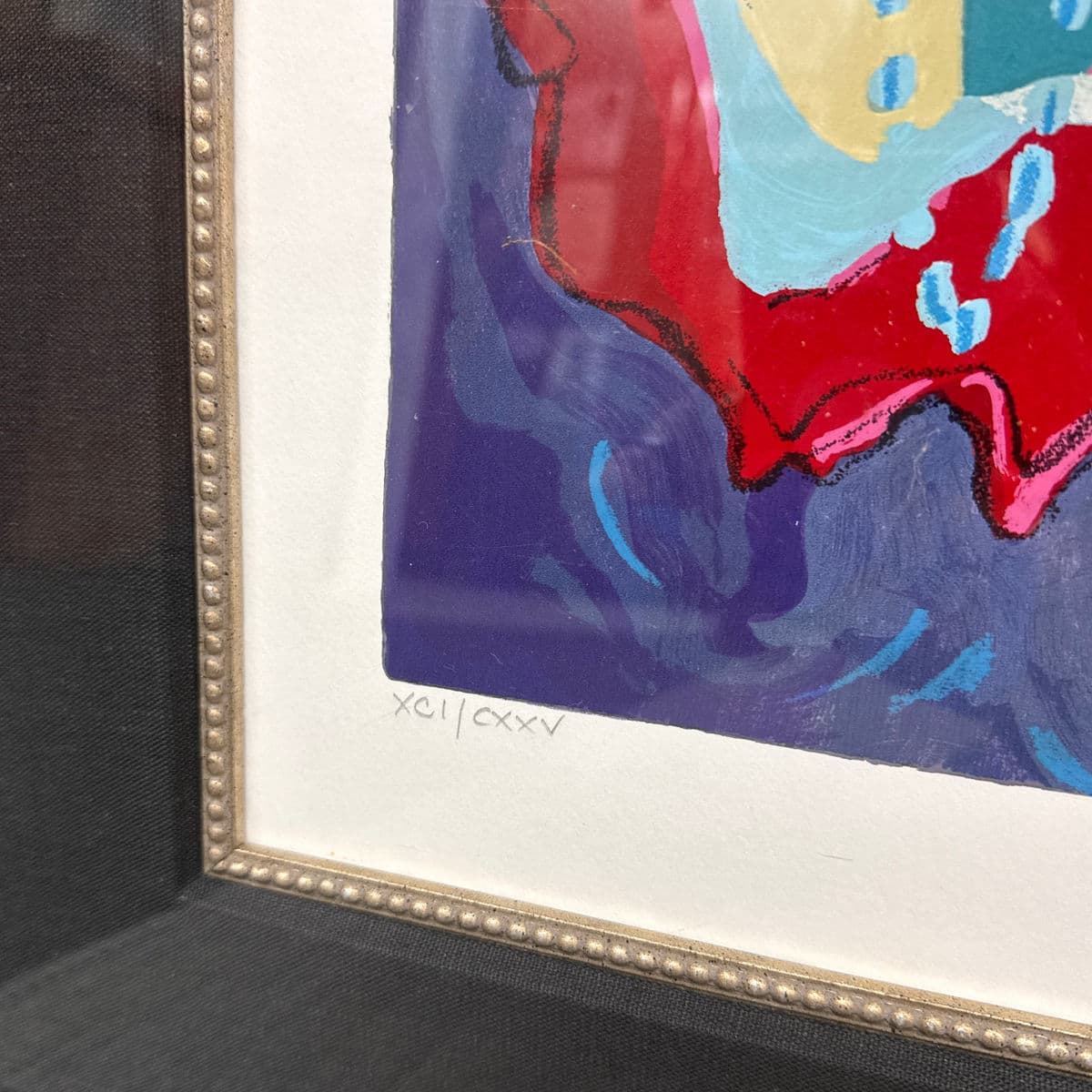 Circa 1994 Isaac Maimon "Cabaret", Signed - Thumbnail 7