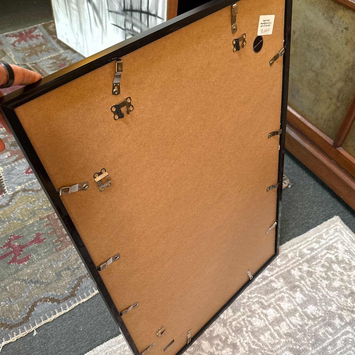 Isabel Wyatt "Zippy" Original Painting, Signed - Thumbnail 9