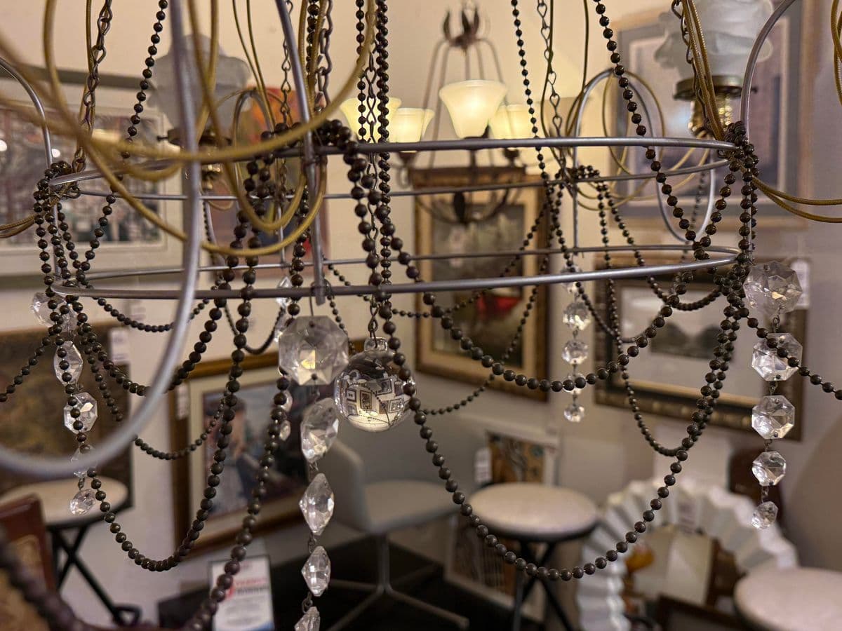 Jim Misner Lighting Custom Five Light Chandelier - Thumbnail 8