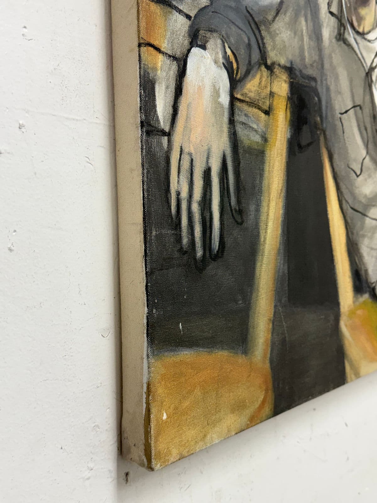 Figurative Portrait of a Man Reclining - Thumbnail 6