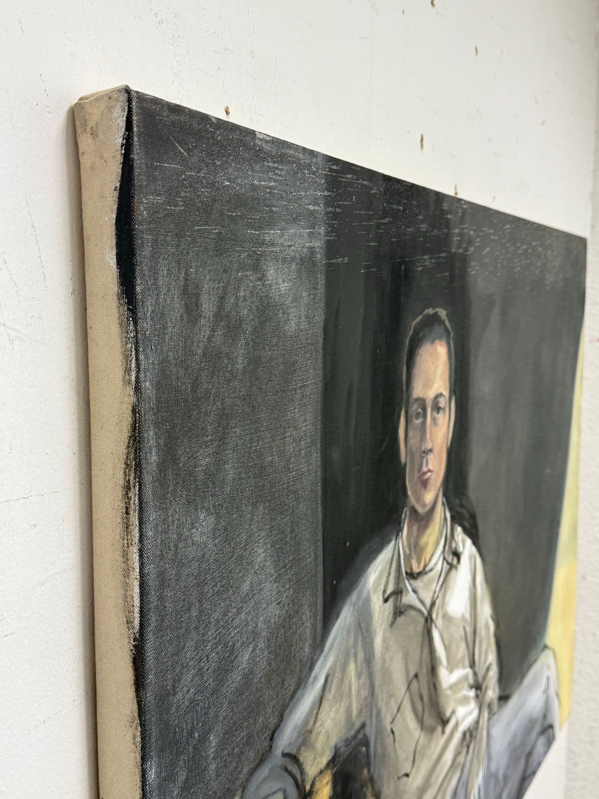 Figurative Portrait of a Man Reclining - Thumbnail 7