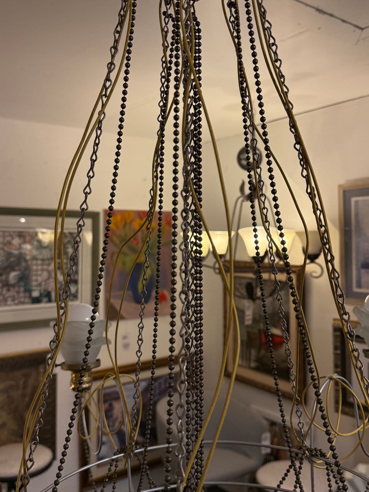 Jim Misner Lighting Custom Five Light Chandelier - Thumbnail 7